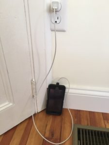 Charge phone before storms
