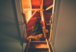 attic storage can block