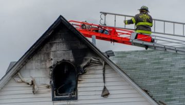 Fire damage a homeowners claim